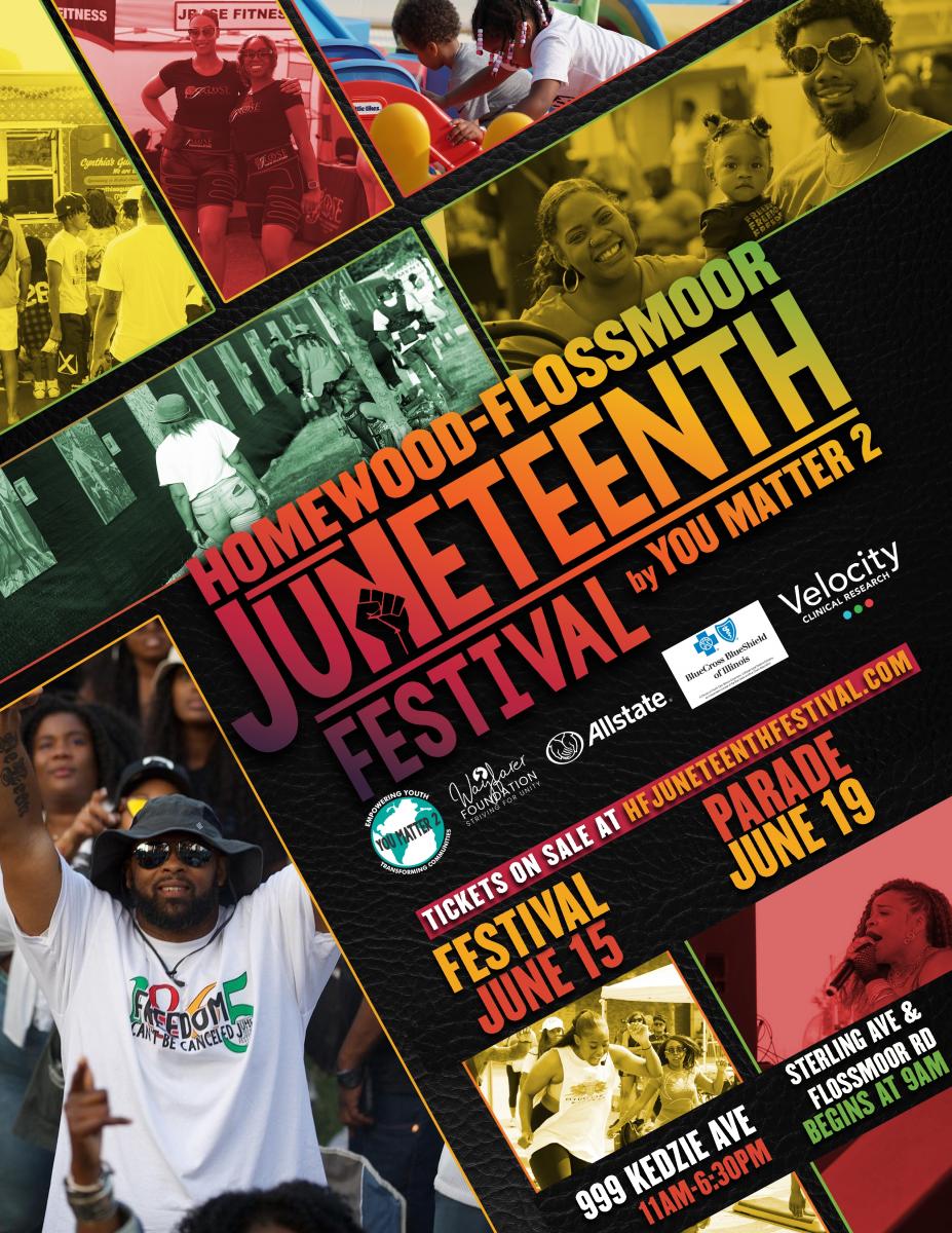 2024 Homewood-Flossmoor Juneteenth Festival cover image