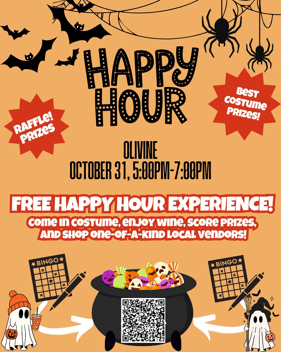 Happy Hour Halloween at Olivine cover picture