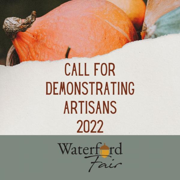 2022 Juried Demonstrating Artisan 2022 Juried Demonstrating Artisan