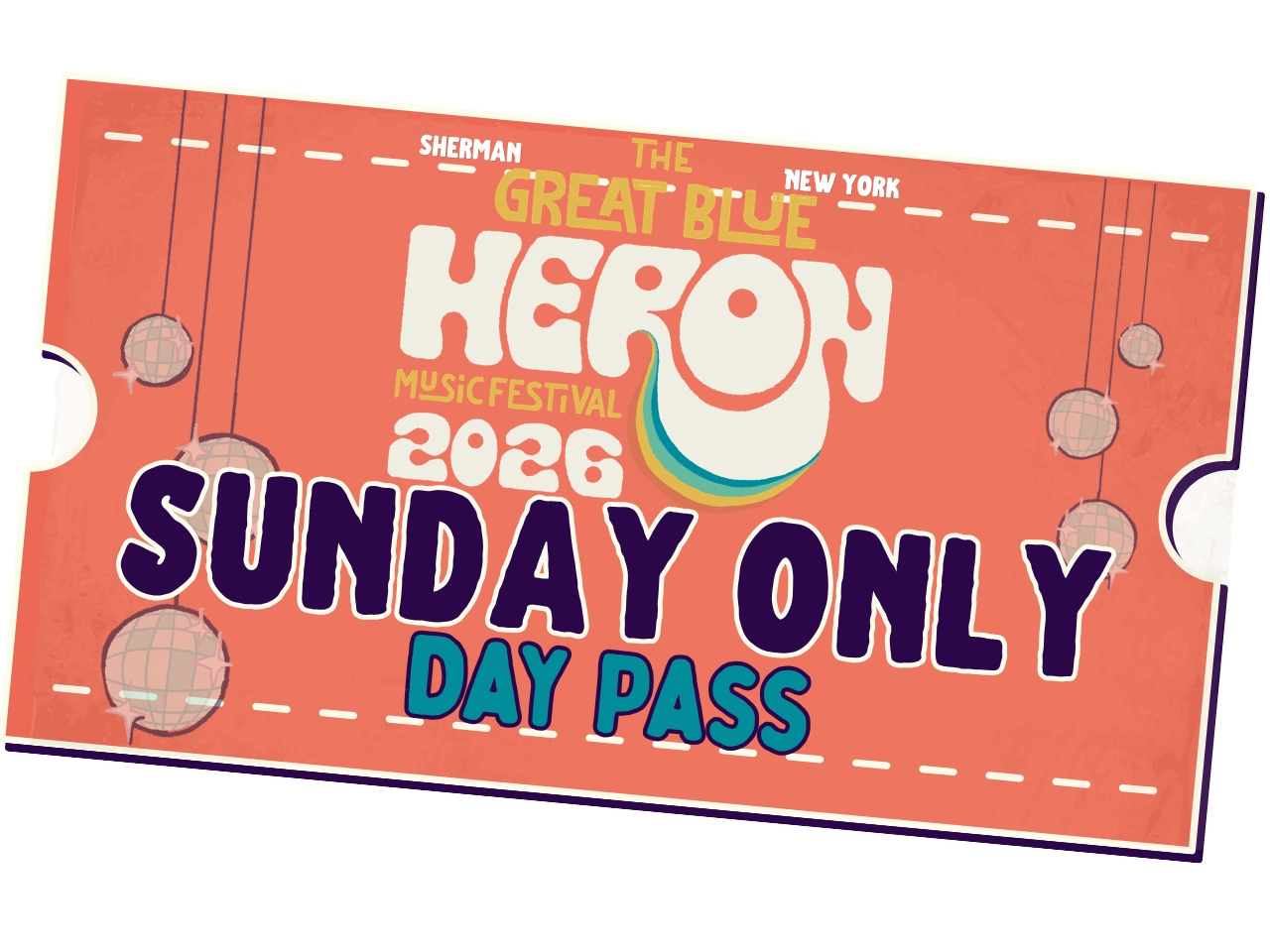 Sunday Only Ticket cover picture