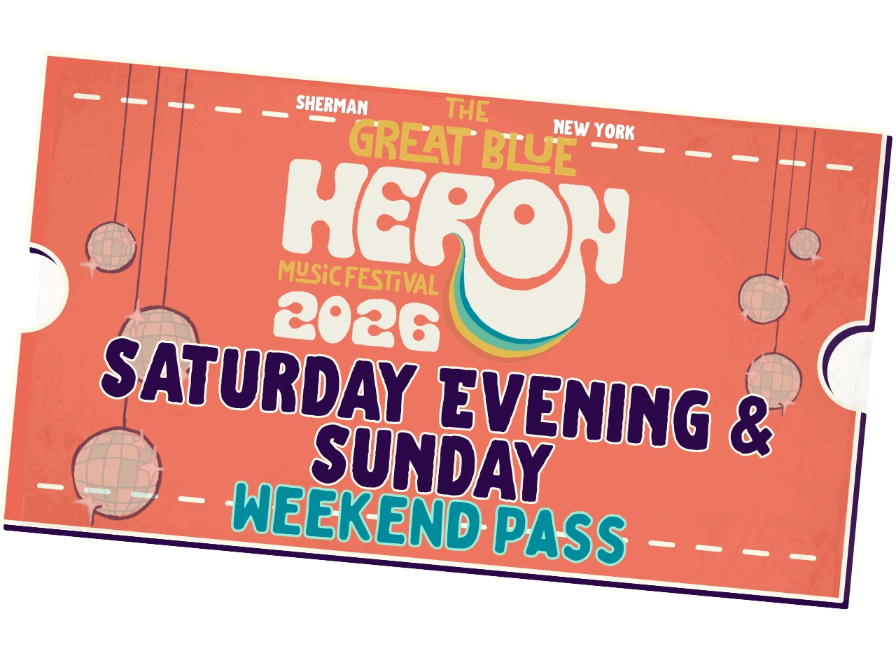 Weekend Pass Saturday Evening + Sunday cover picture