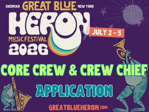 2026 GBHMF Core Crew & Crew Chief Application
