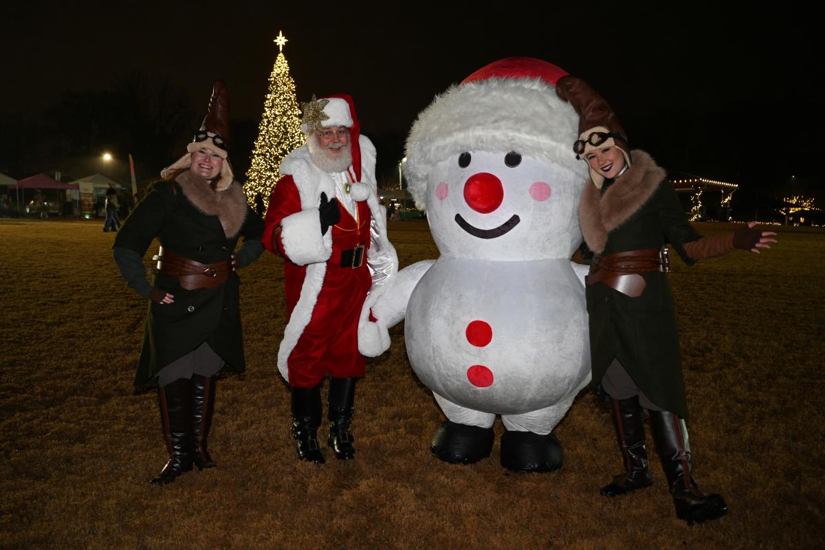 Pictures with Santa