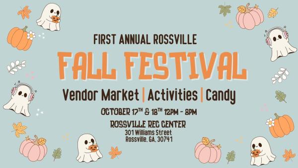 First Annual Rossville Fall Festival