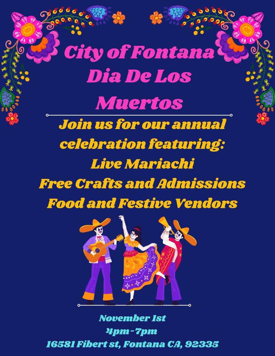 City of Fontana Dia De Los Meurtos Celebration