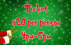 General Ticket (4pm-5pm) - $20 Per Person cover picture
