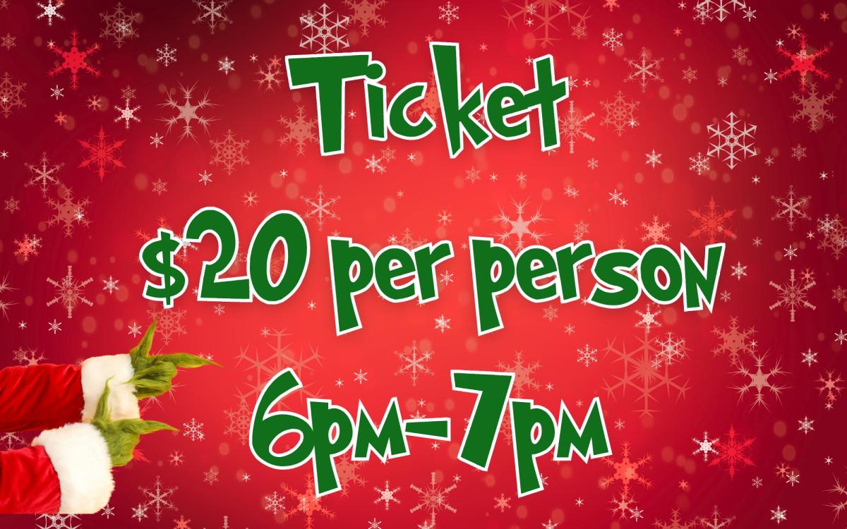 General Ticket (6pm-7pm) - $20 Per Person cover picture