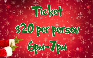 General Ticket (6pm-7pm) - $20 Per Person cover picture
