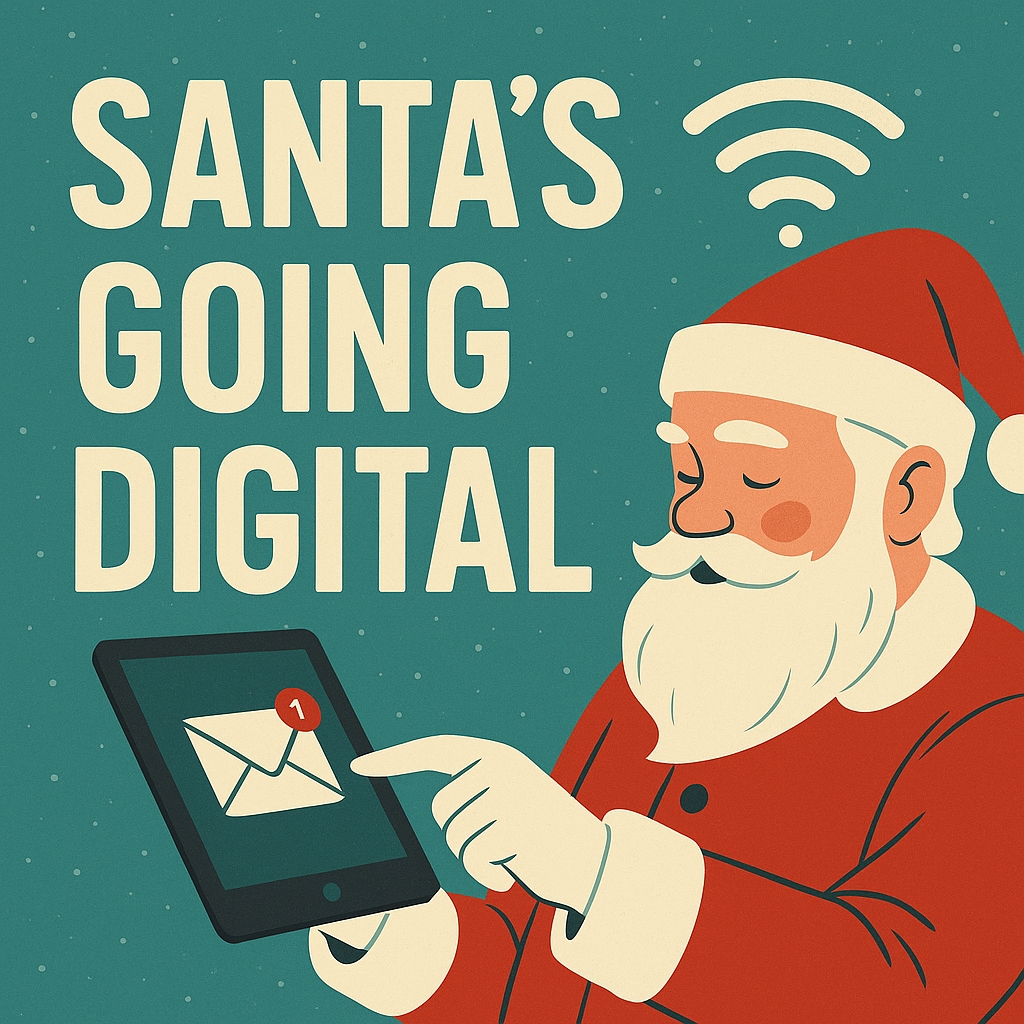 Santa's Going Digital