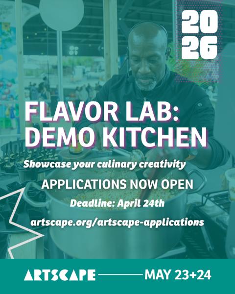 Artscape Cooking Demo Stage