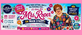 Mrs. Roper on Main Street