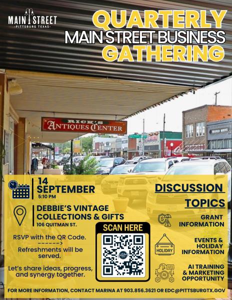 MS Quarterly Business Meeting