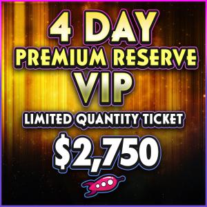 GalaxyCon Raleigh 4 Day PREMIUM RESERVE VIP Full Weekend Pass cover picture