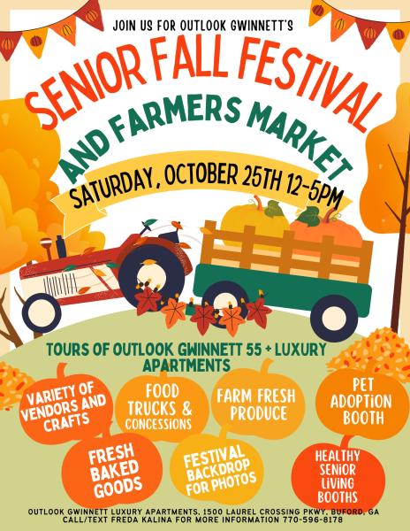 Senior Fall Festival and Farmers Market