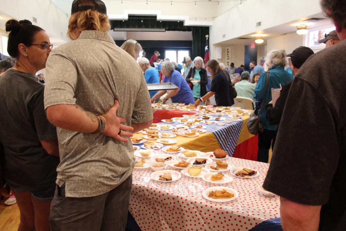 40-foot pie buffet