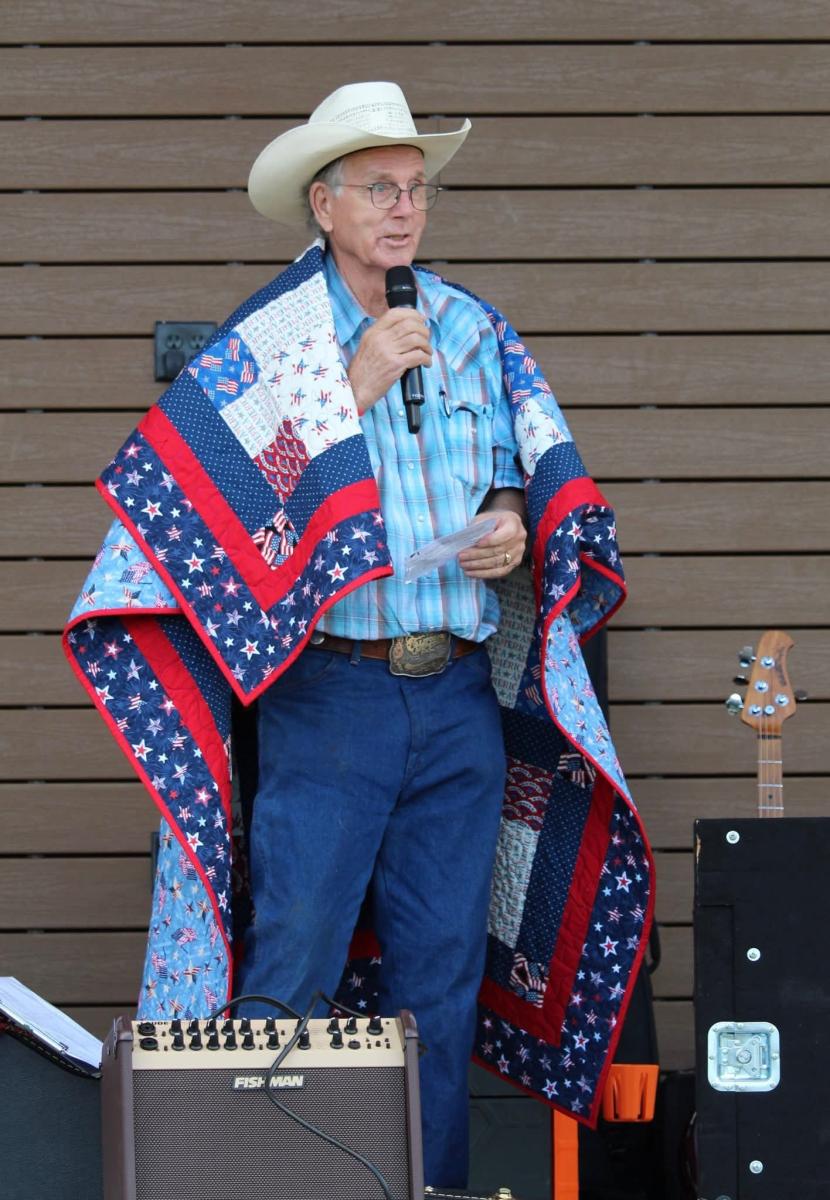 Quilt of Valor Presentation - 2025
