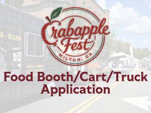 Food Vendor/Food Truck/Food Cart Application: Crabapple Fest 2026