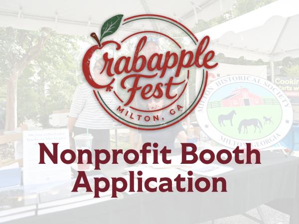 Non-Profit Organization Application: Crabapple Fest 2026