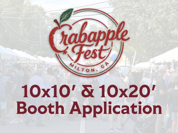 Booth Vendor Application: Crabapple Fest 2026