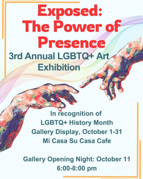 3rd Annual LGBTQ+ Art Exhibition.