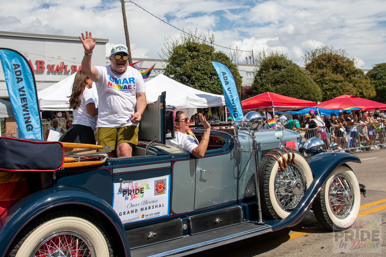 Grand Marshal Omar Narvaez Pride 2025