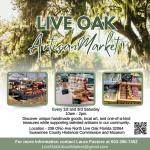 Live Oak Artisan Market - Oct 4