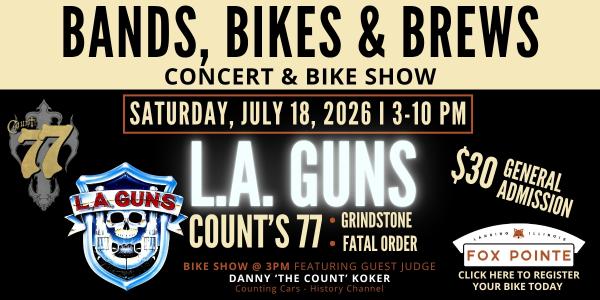 2026 Bands, Bikes & Brews