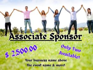 Associate Sponsor -  Only Two Available!