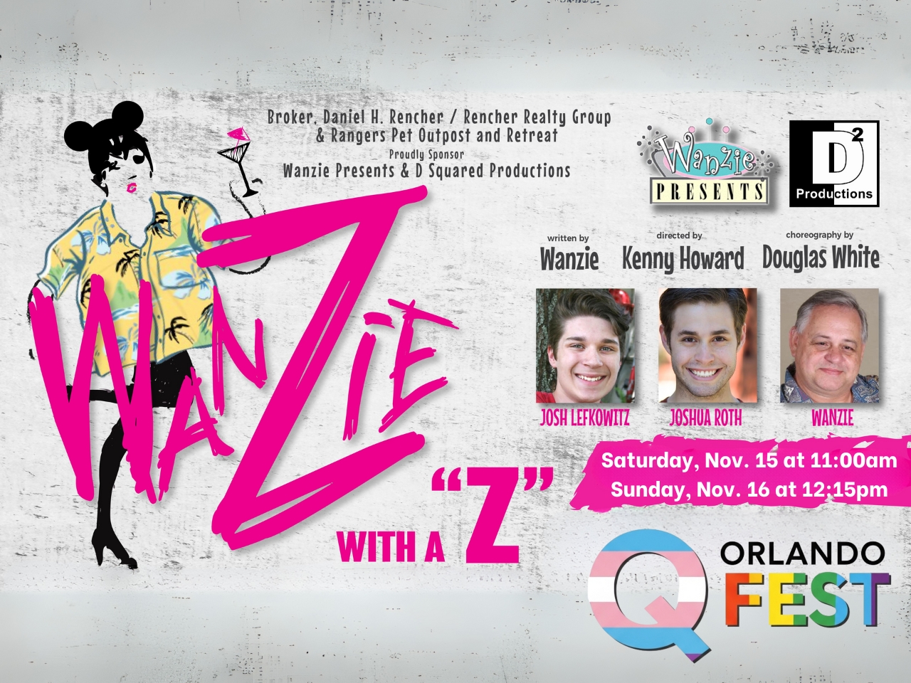 Wanzie with a Z (Saturday, Nov. 15) cover picture