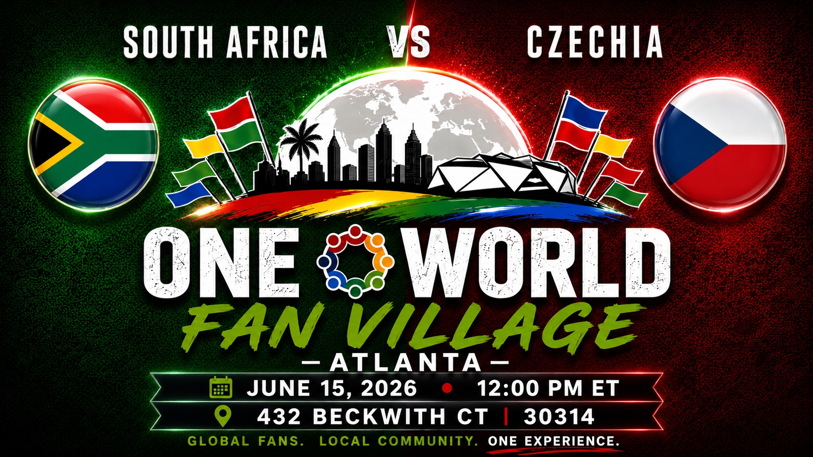 OWFV Match 2: South Africa vs Czechia