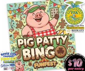 Pig Patty BINGO Sponsorships
