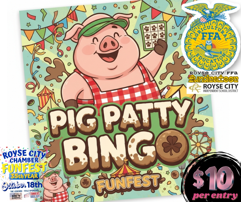 Pig Patty BINGO cover picture