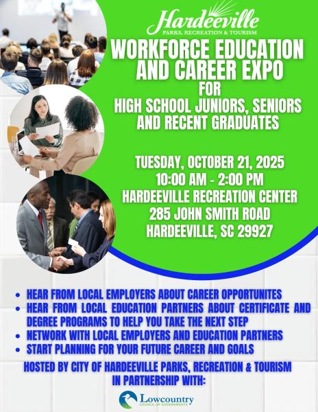 Workforce Education Event for HS Juniors, Seniors and 2025 Graduates