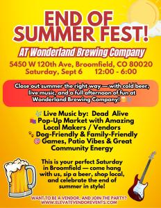 End of Summer Fest at Wonderland Brewing Company cover picture