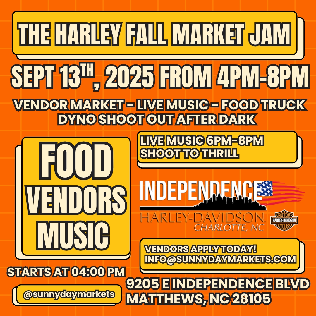 The Harley Fall Market Jam (Sept 13th)