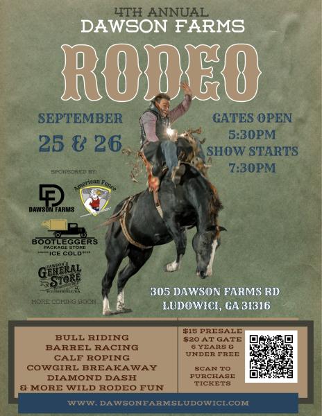 4th Annual Dawson Farms Rodeo 2026