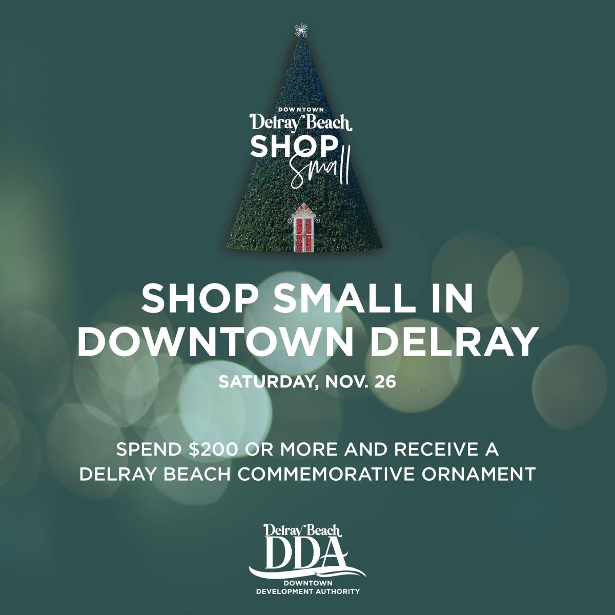 2022 Shop Small Ornament Giveaway