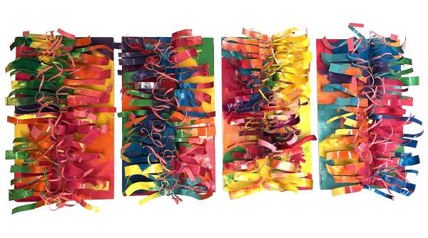 Dorothy Gillespie Color in Motion Art Exhibition Opening