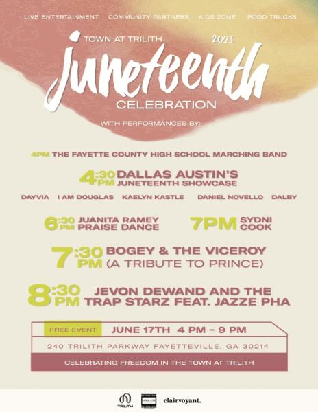 Town at Trilith Juneteenth Celebration 2023