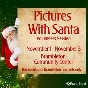 Pictures with Santa Helper