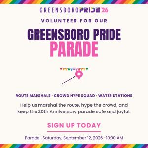 2026 Parade Volunteer Application