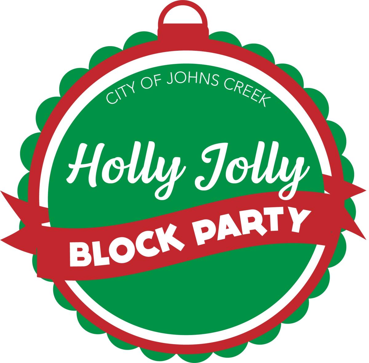2025 Johns Creek Holly Jolly Block Party