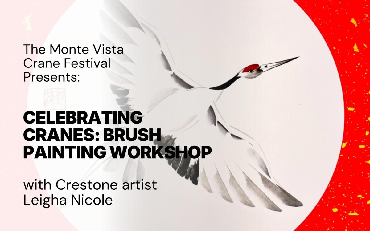 Celebrating Cranes: Brush Painting Workshop cover picture