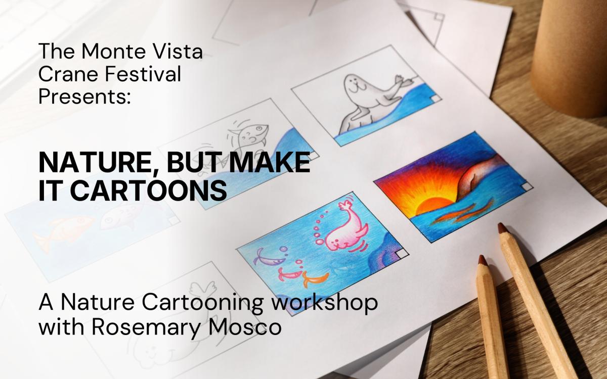 Nature, But Make It Cartoons - A Cartoon Workshop with Rosemary Mosco cover picture