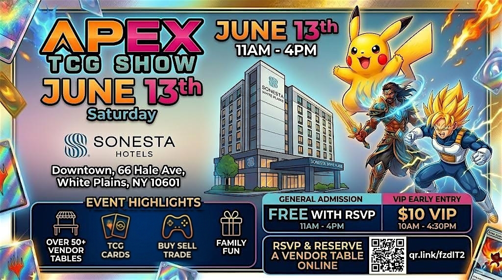 Apex TCG Card Show - White Plains