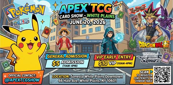 Apex TCG Card Show - White Plains