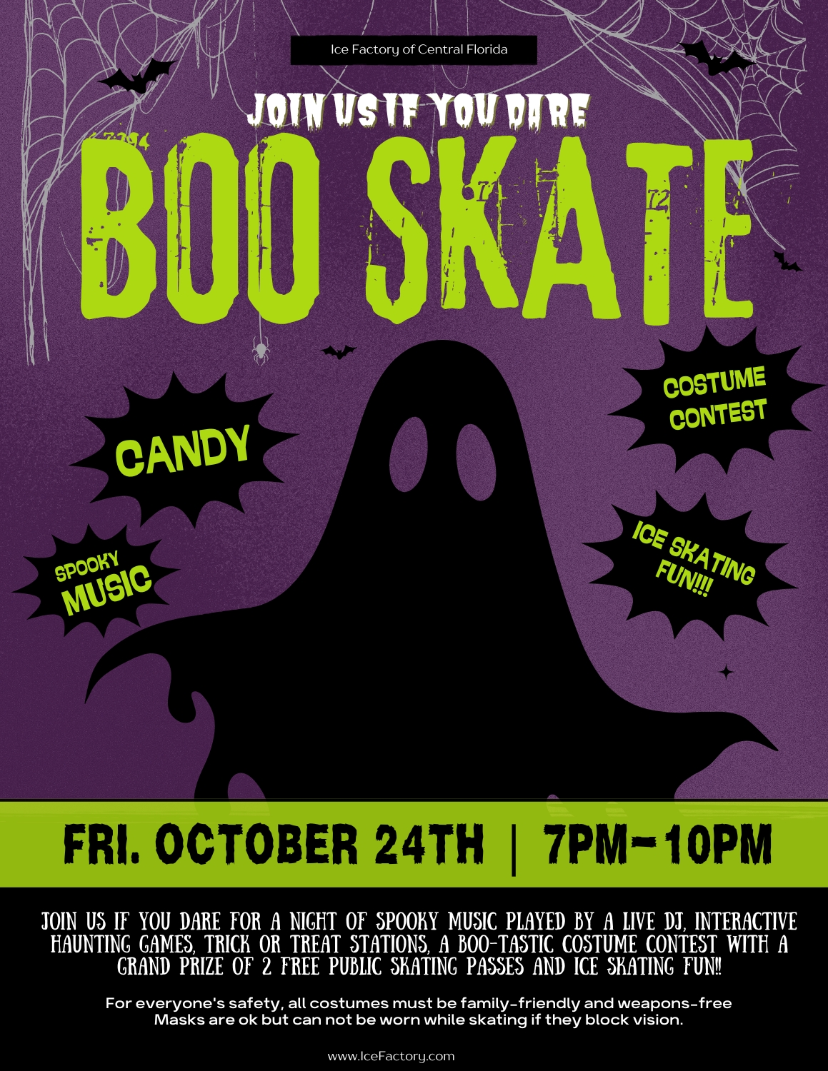 Boo Skate at the Ice Factory of Central Florida-Vendors