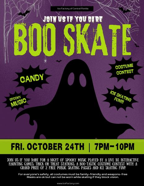 Boo Skate at the Ice Factory of Central Florida-Vendors