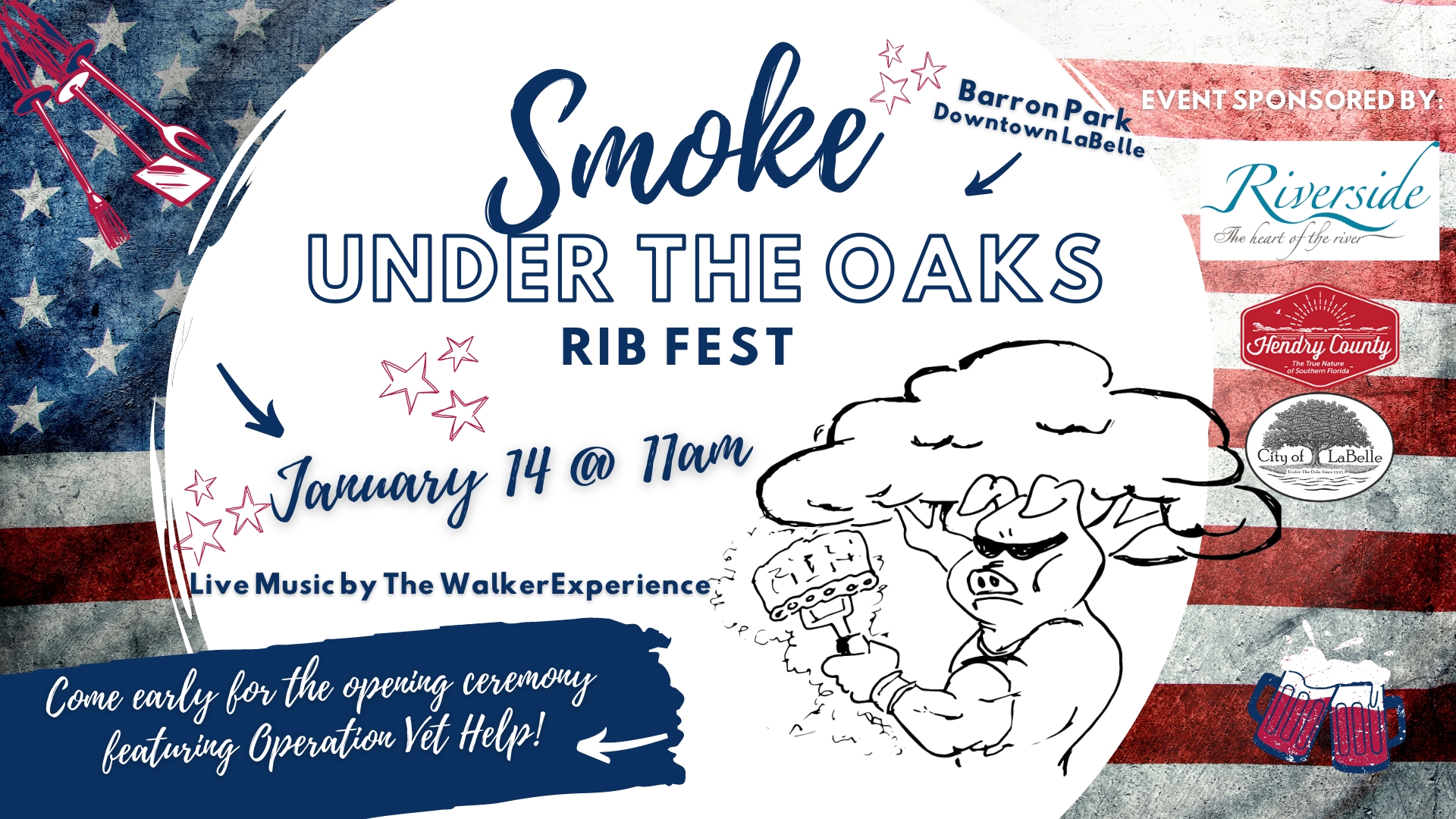 Smoke Under the Oaks Rib Fest 2023 cover image