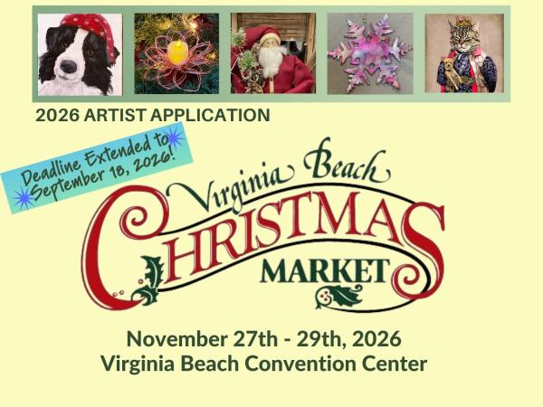 45th Virginia Beach Christmas Market - 2026 Artist Application
